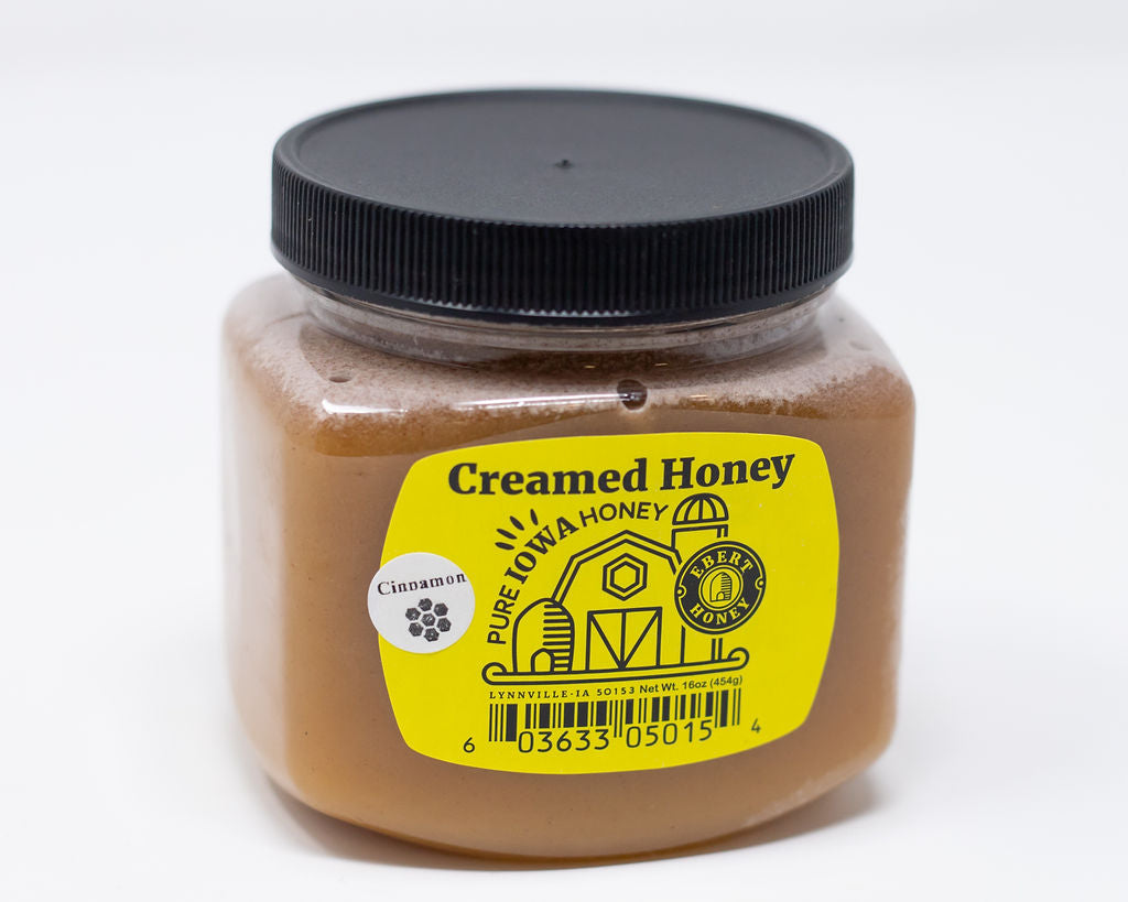 16 oz Cinnamon Creamed Honey