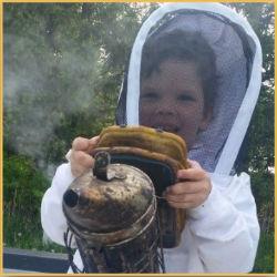 Ebert Honey beekeeper child